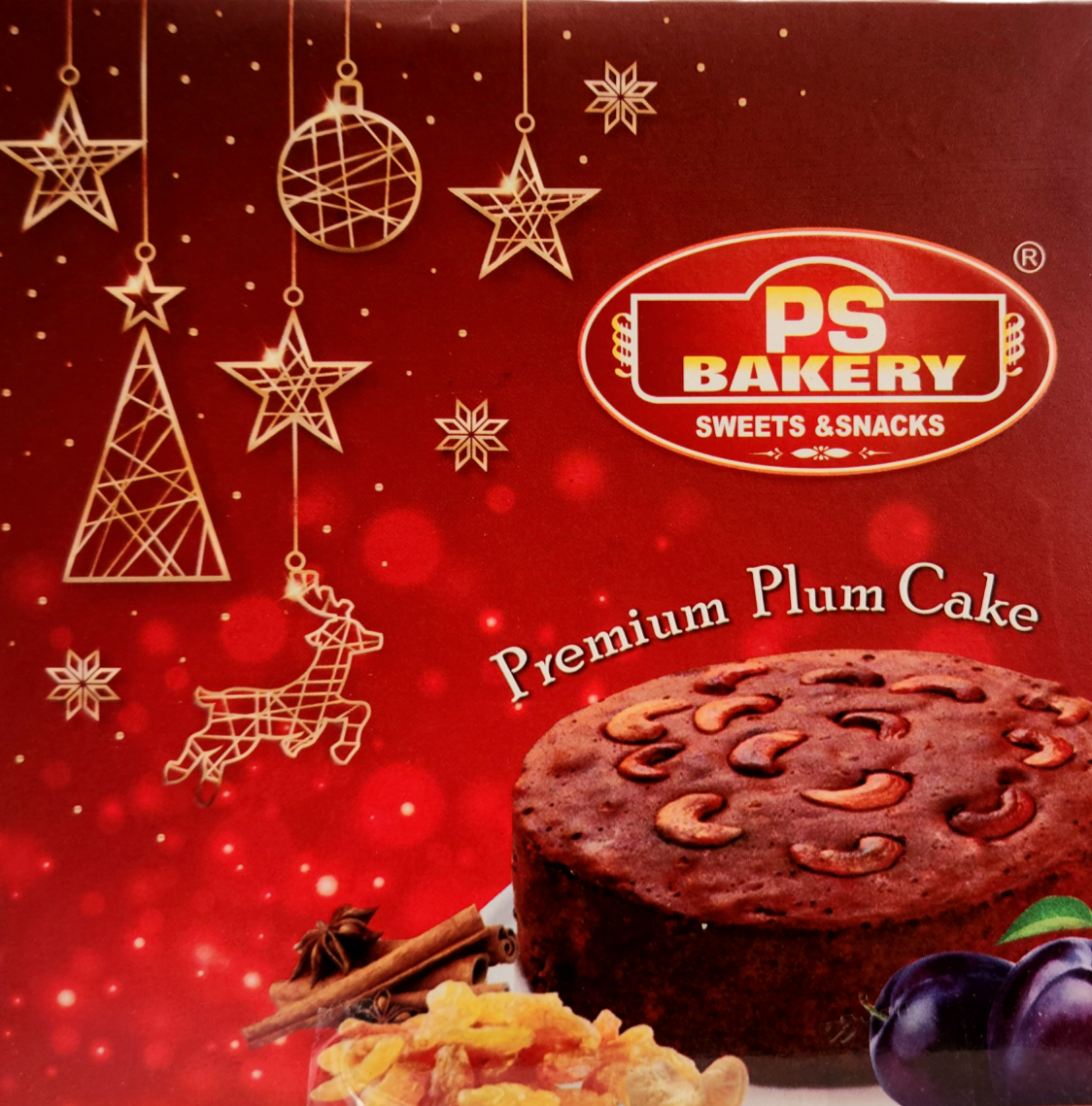 Half kg Plum Cake
