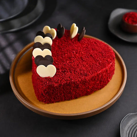 Heart shape Red velvet