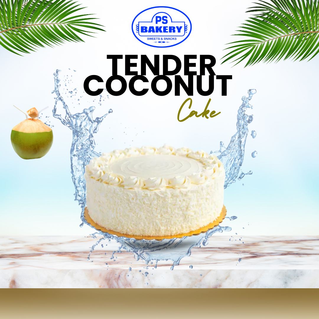Tender coconut cake